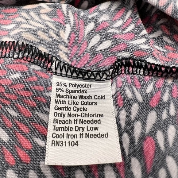 The Limited Off Shoulder Handkerchief Hem Midi Dress L Mauve White Black Print - Picture 11 of 16